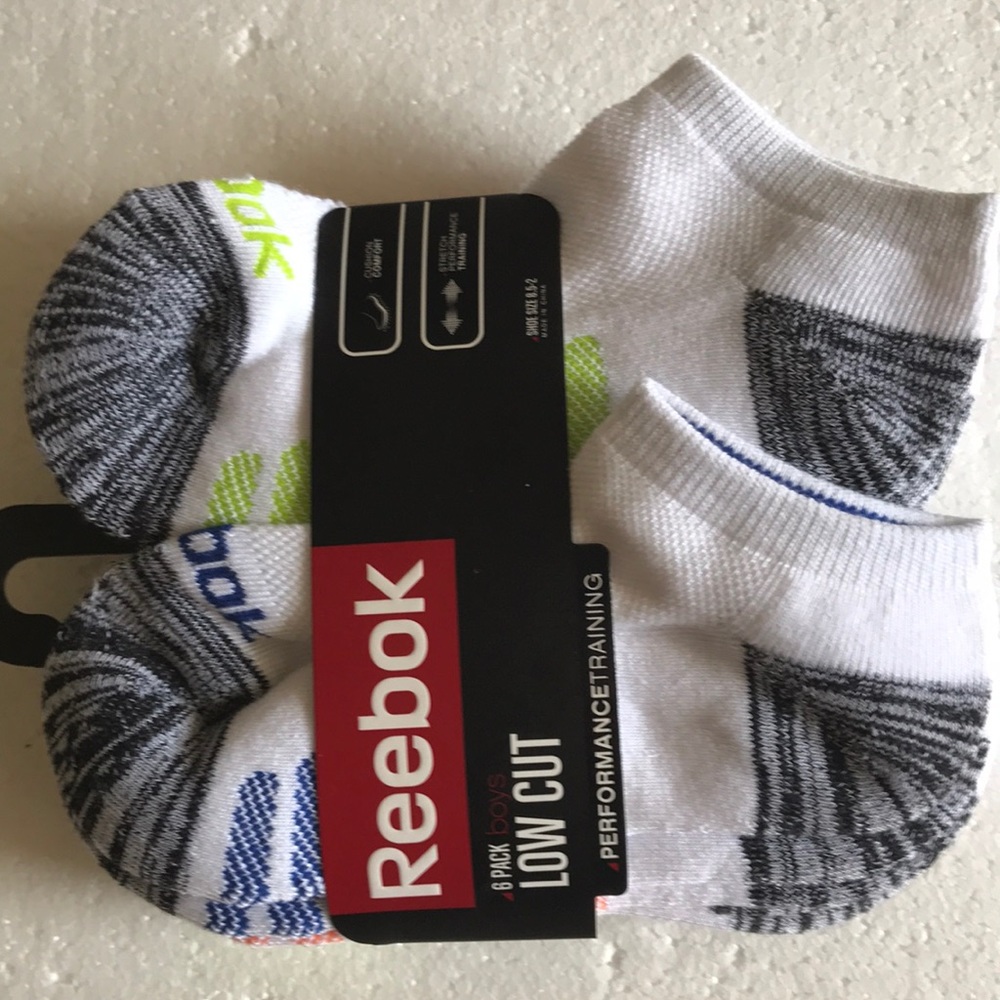Reebok Low Cut Training Performance Socks 7-8.5